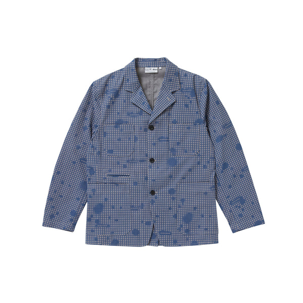 SPRAY NIGHT CAMO TAILORED JACKET NAVY