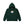 LABEL CAUTION HOODIE D.GREEN