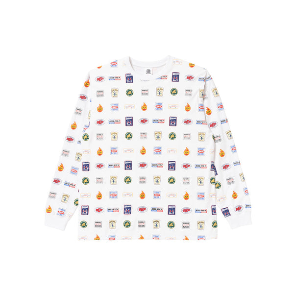 LOGOS Long Sleeve T-Shirt White