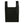 LABEL LEATHER TOTE BAG BLACK