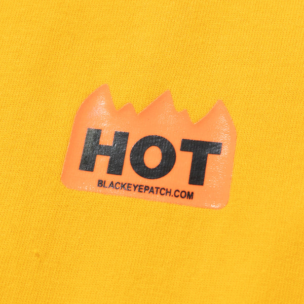HOT LABEL TEE YELLOW