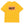 HOT LABEL TEE YELLOW