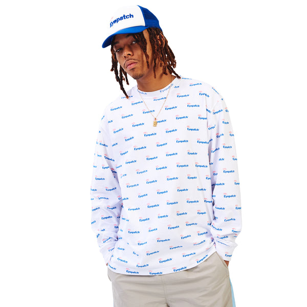 HOUSEWRAP L/S TEE WHITE