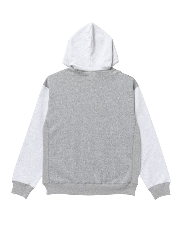 BIG BUSINESS 2-Tone Hoodie, Heather Gray