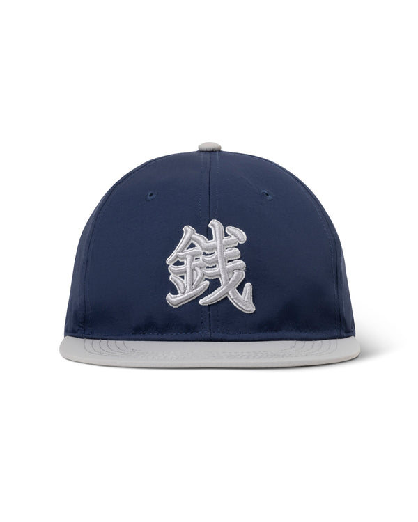 ZENI NYLON 6 PANEL CAP NAVY