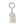 OG LABEL KEYCHAIN SILVER