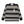 SIZE LABEL BORDER L/S TEE BLACK
