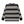 SIZE LABEL BORDER L/S TEE BLACK