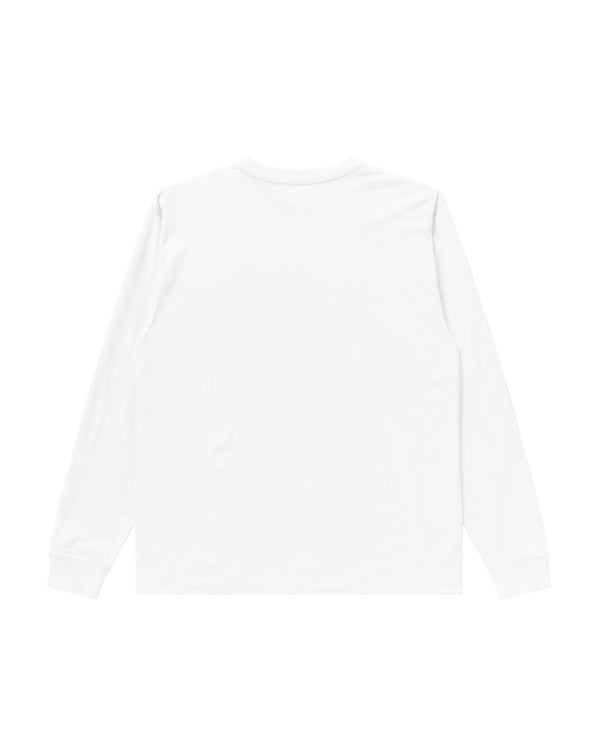 OG LABEL Long Sleeve T-Shirt White