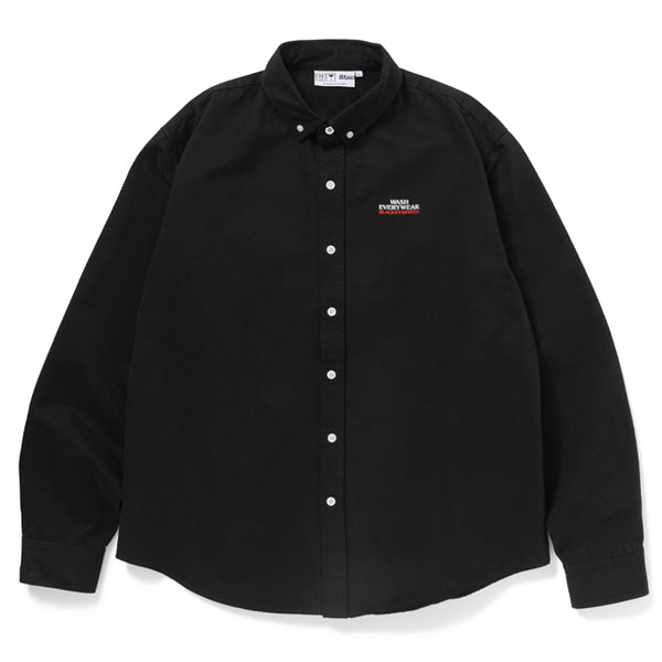 LAUNDROMAT L/S SHIRT BLACK