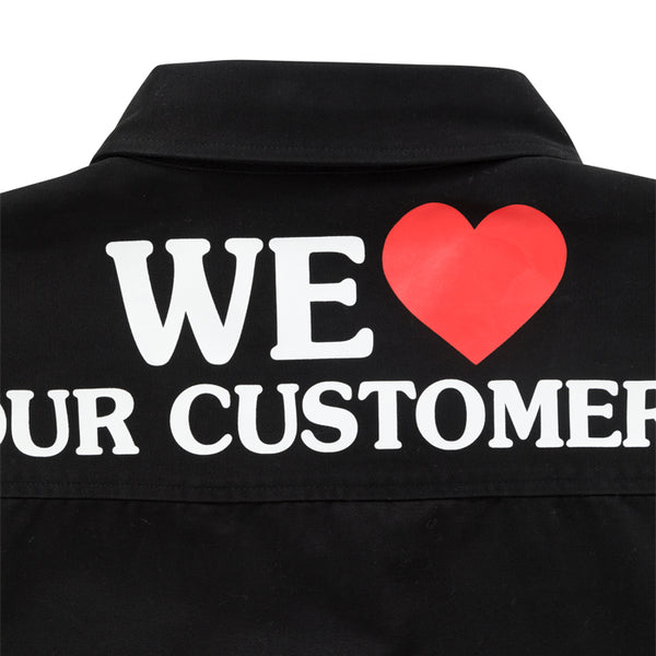 LAUNDROMAT L/S SHIRT BLACK