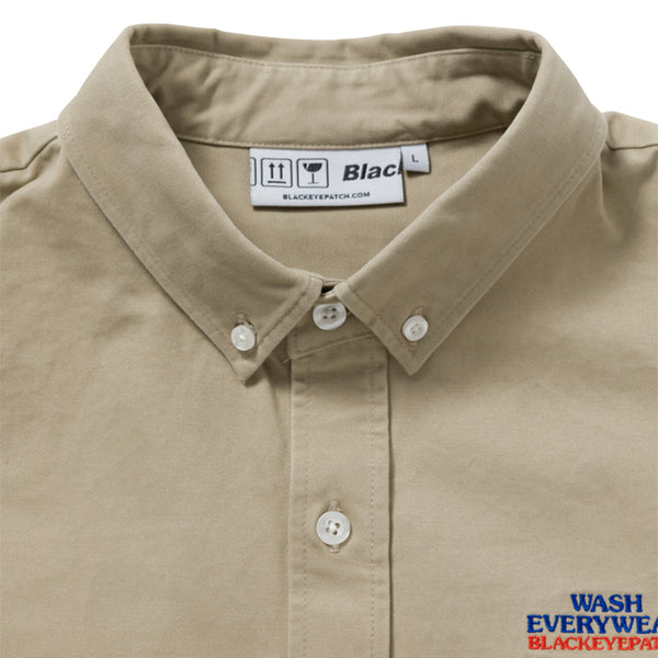 LAUNDROMAT L/S SHIRT BEIGE