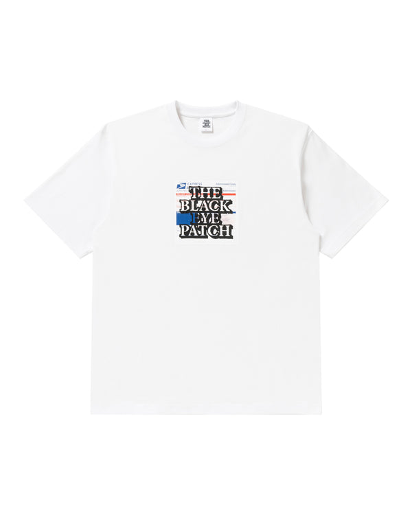 PRIORITY LABEL TEE WHITE