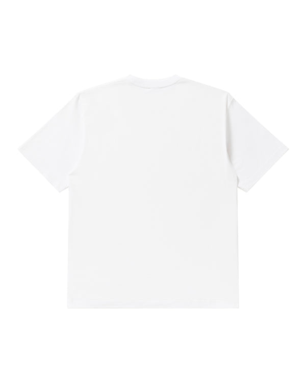 PRIORITY LABEL TEE WHITE