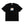 LABEL CAUTION TEE BLACK