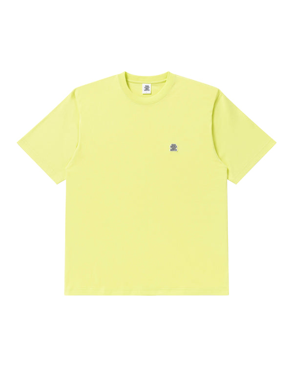 SMALL OG LABEL TEE LIME YELLOW