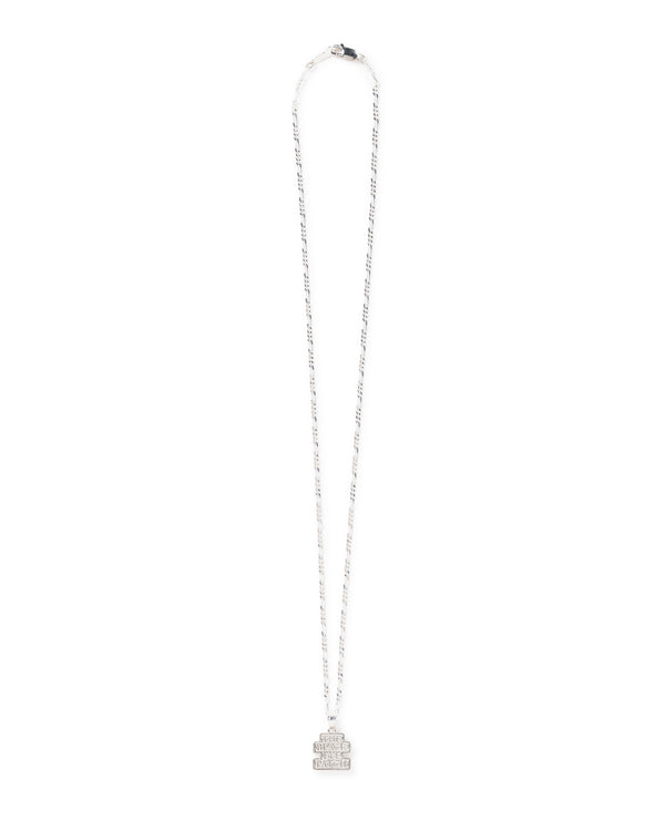 MINI OG LABEL PENDANT SILVER