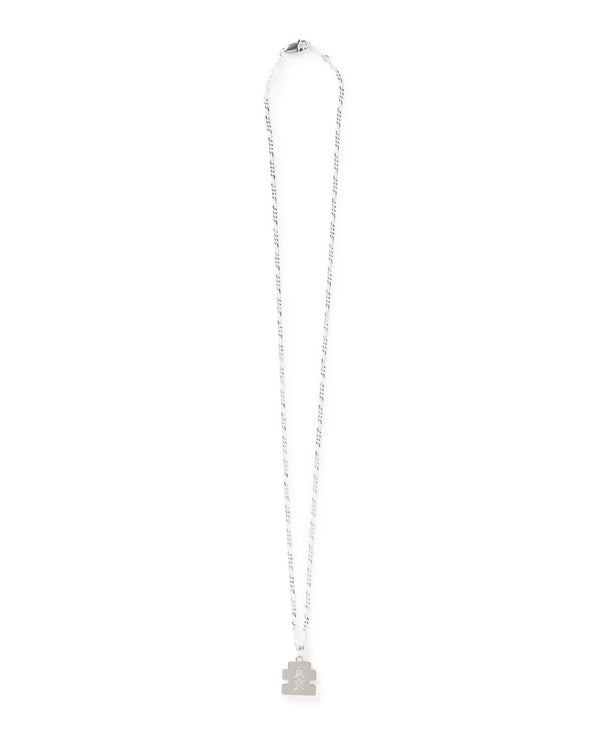 MINI OG LABEL PENDANT SILVER
