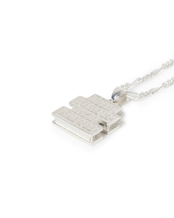 MINI OG LABEL PENDANT SILVER