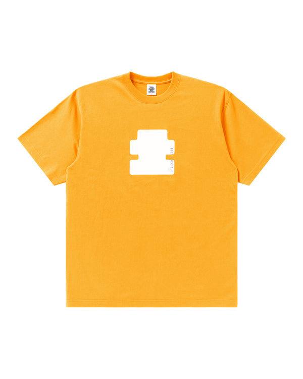 FADED OG LABEL TEE MUSTARD