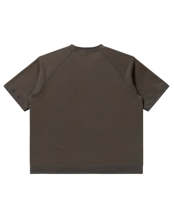 OG BOY RAGLAN SWEAT TEE CHARCOAL