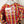 HOODED FLANNEL SHIRT MAROON / AMBER
