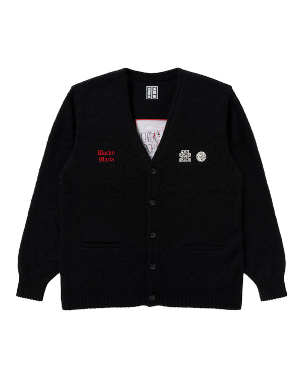 MOHAIR CARDIGAN BLACK